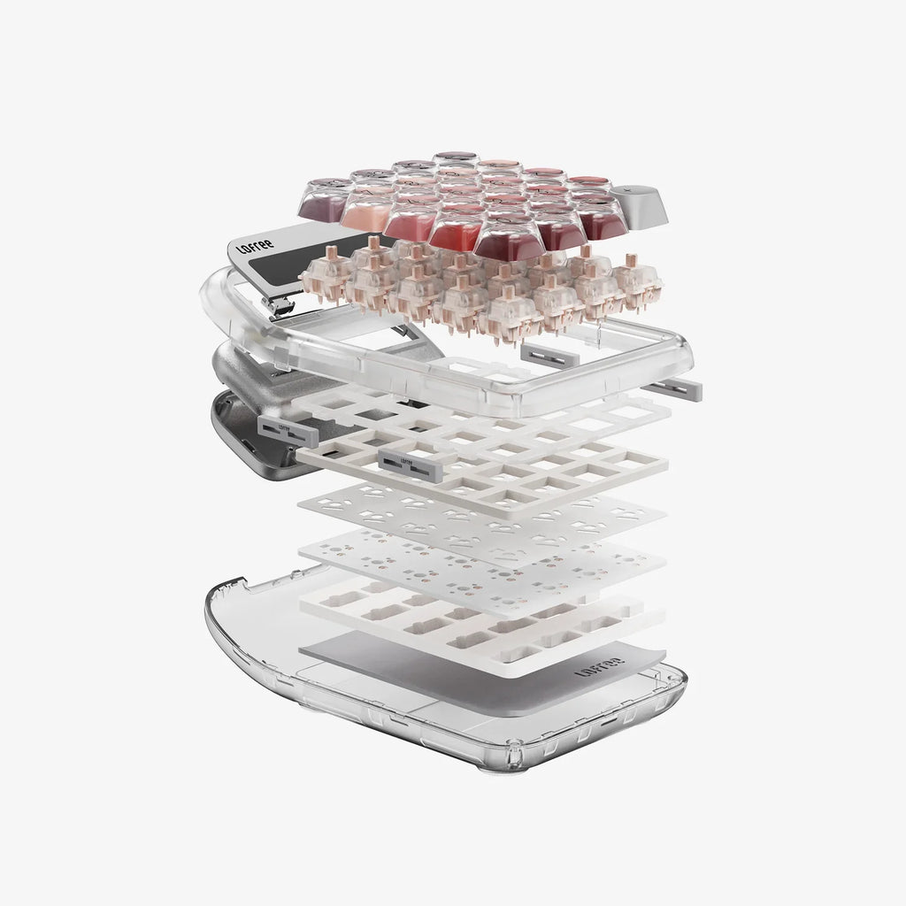 Lipstick Tri-Mode Wireless Numpad (Silver)