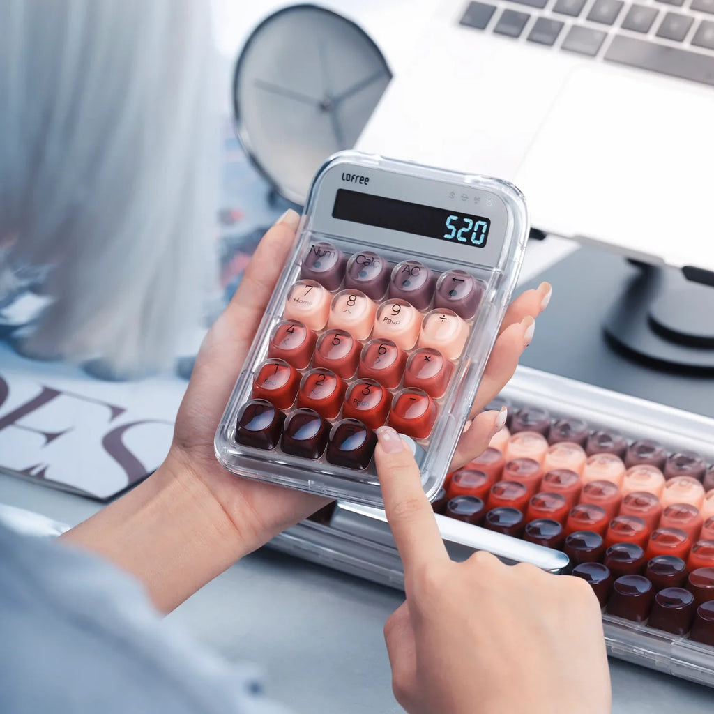 Lipstick Tri-Mode Wireless Numpad (Silver)