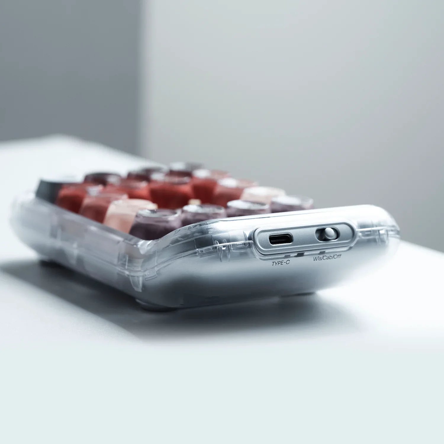 Lipstick Tri-Mode Wireless Numpad (Silver)